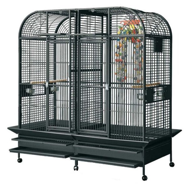 castello 2 parrot cage Castello 2 Large Parrot Cage with Divider